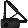 Black Buckle Up Sling Pack